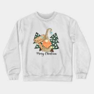 Merry christmas.Christmas gnome Crewneck Sweatshirt